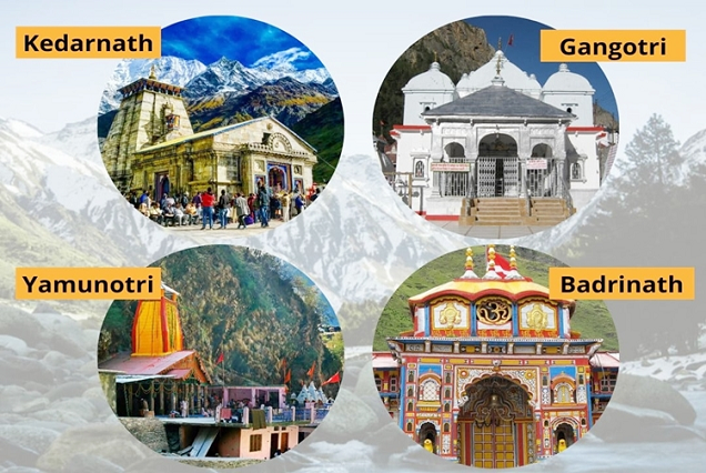 Chardham Tour Package from Delhi.
